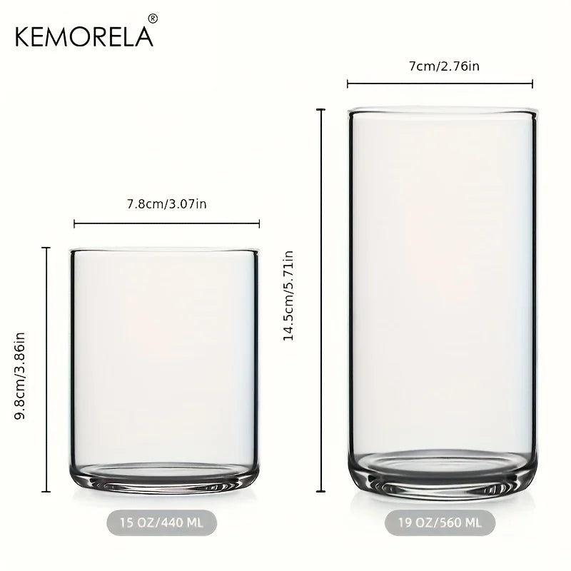 Clear Highball Glass Set