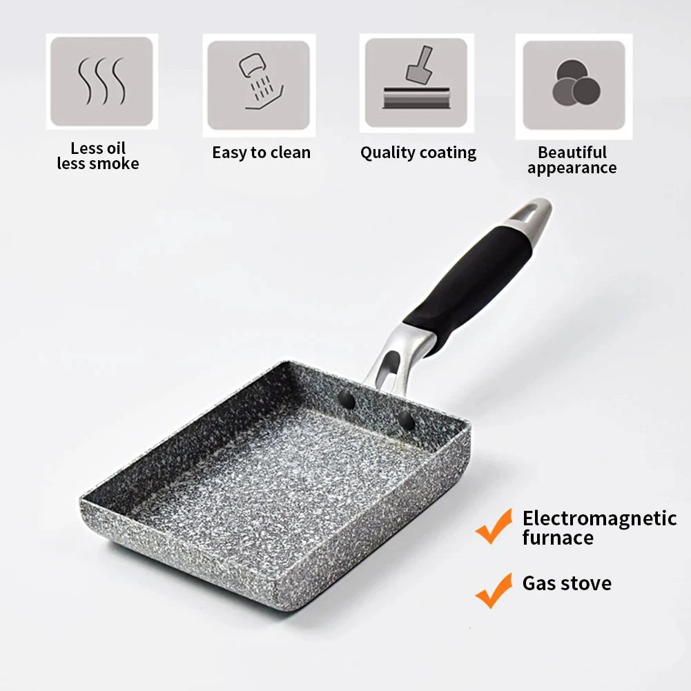 Granite-Look Non-Stick Tamagoyaki Pan (Japanese Egg Pan)