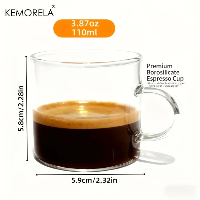 Borosilicate Espresso Cup Set