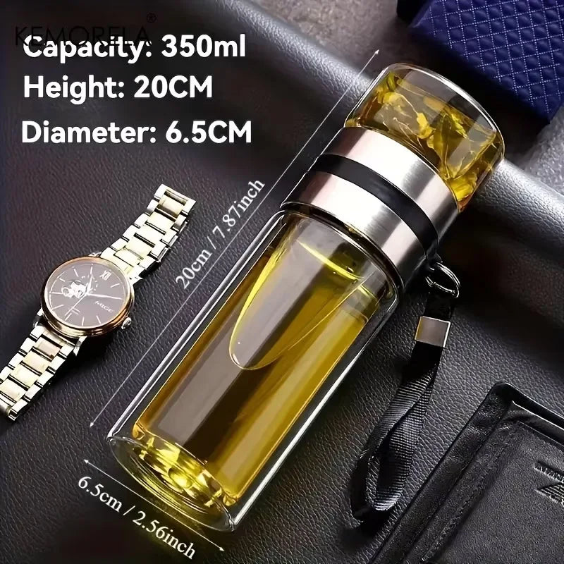 Glass Tea Infuser Bottle