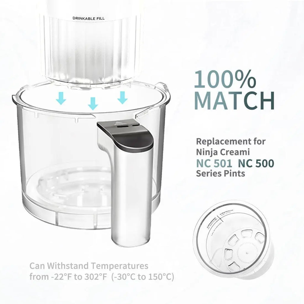 Ninja Creami Replacement Pint Containers