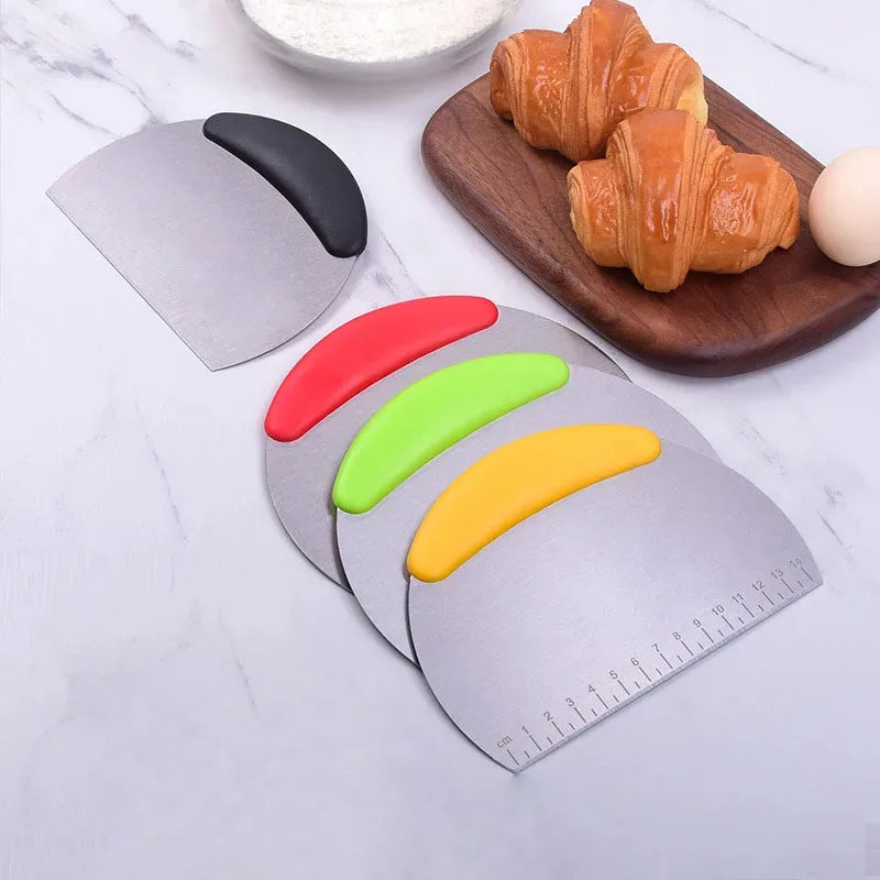 Stainless Steel Pastry Cutter & Scraper