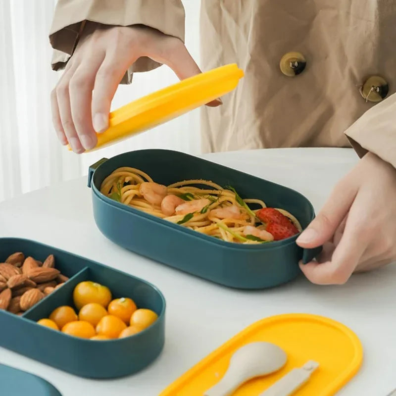 Oval Lunch Box