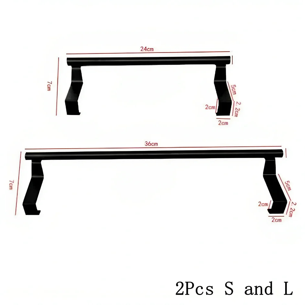 Punch-Free Door Towel Rack