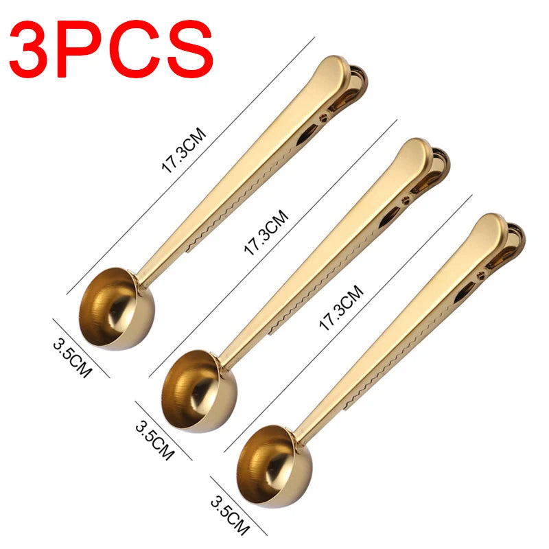 Coffee Measuring Spoon with Clip