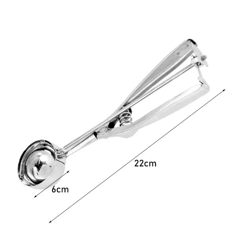 Stainless Steel Cookie & Ice Cream Scoop
