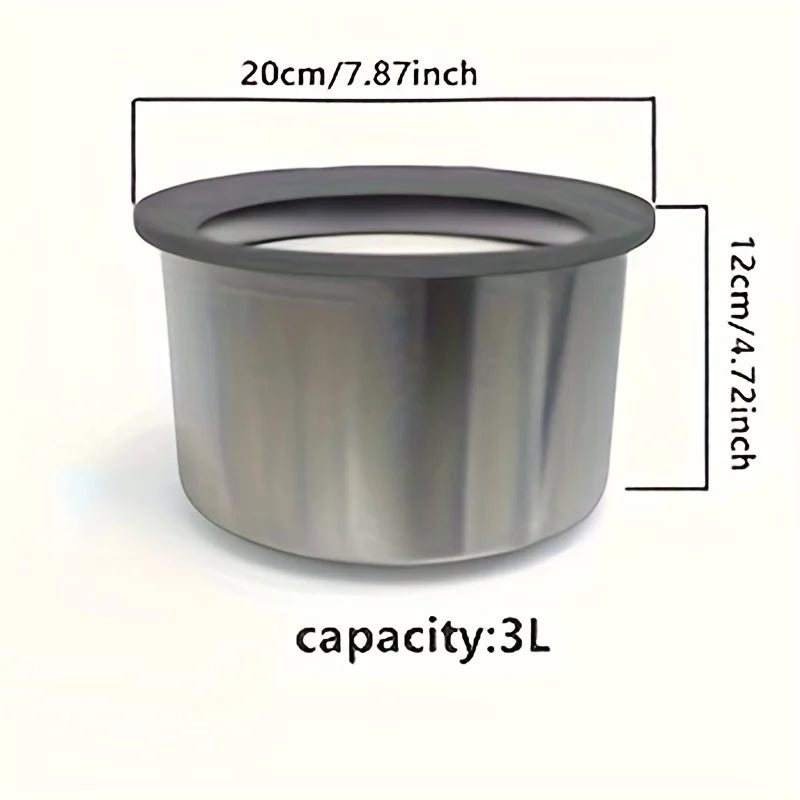 Anti-Splash Pet Water Bowl with Floating Plate