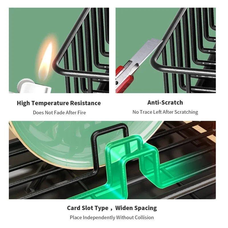 Dish Rack with Cutlery Holder