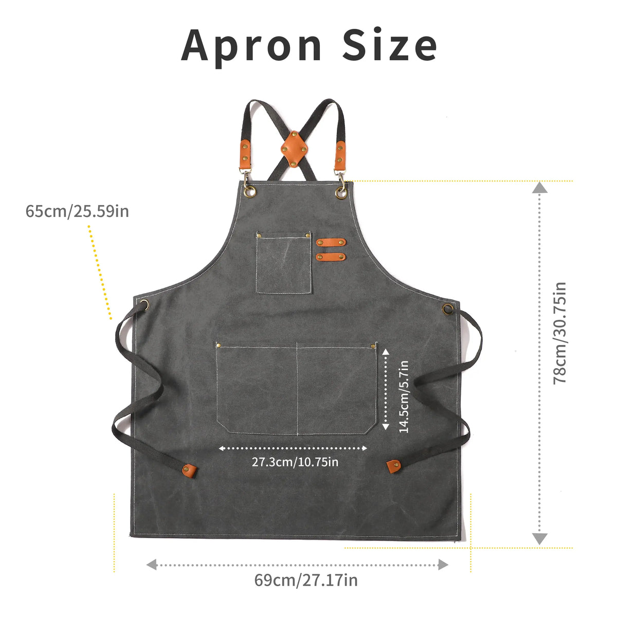 Canvas Kitchen & Work Apron