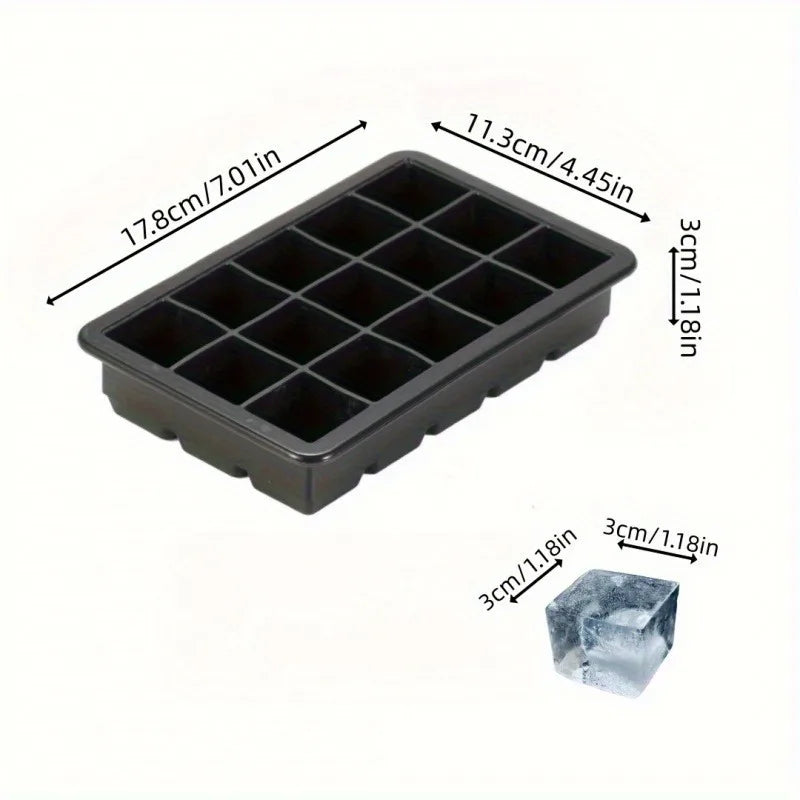 Silicone Ice Cube Tray 15-Cube