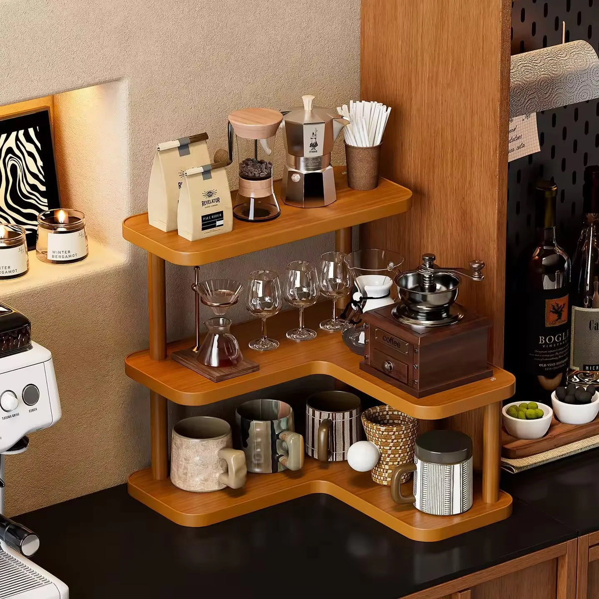 Corner Mug Organizer