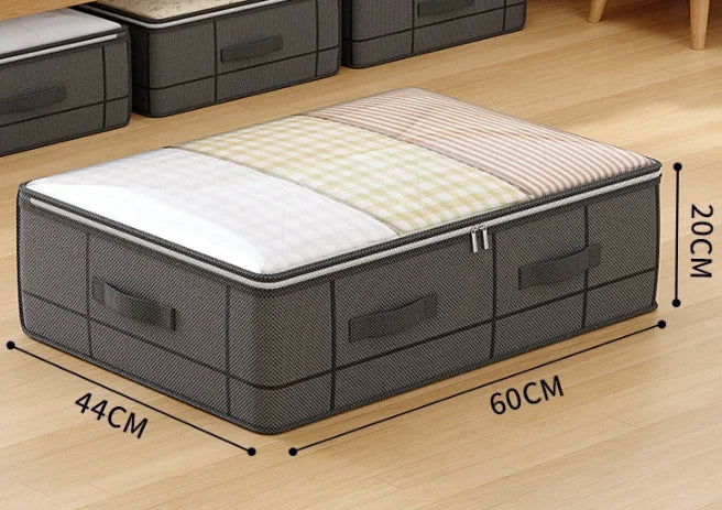 Foldable Under-Bed Storage Bag with Zipper