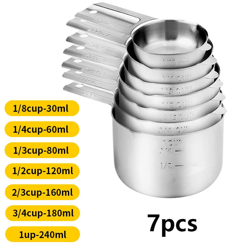 Measuring Cup Set – 7 Pieces