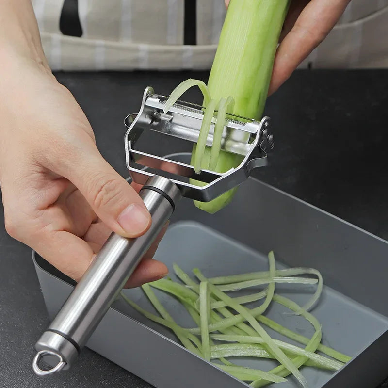 Dual-Blade Vegetable Peeler & Slicer