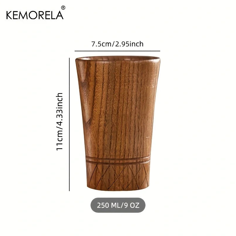 Natural Wood Drinking Cup