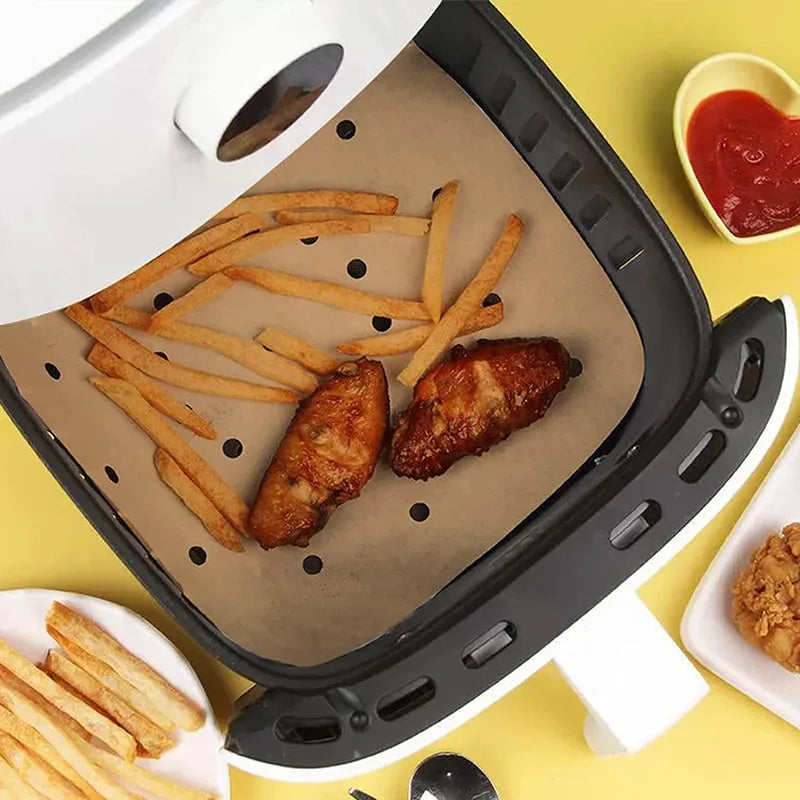 Disposable Air Fryer & Steamer Parchment Liners