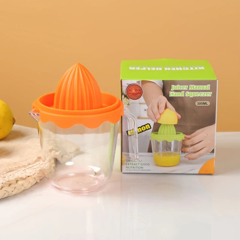 Manual Citrus Juicer with Container