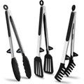 Silicone Kitchen Serving Tongs