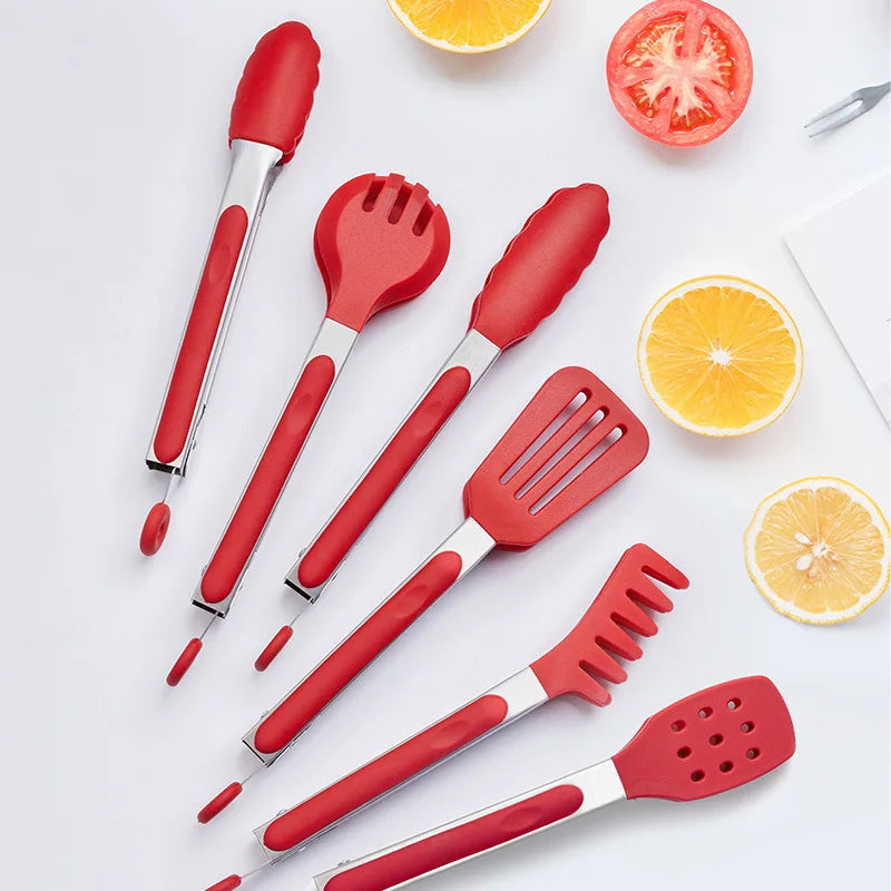 Silicone BBQ Tongs