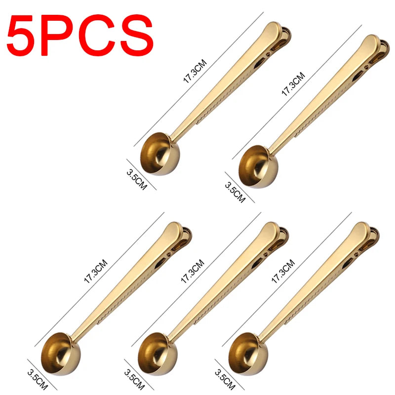 Coffee Measuring Spoon with Clip