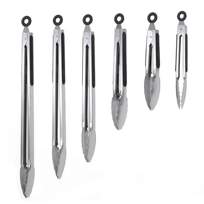 Stainless Steel BBQ Food Tongs