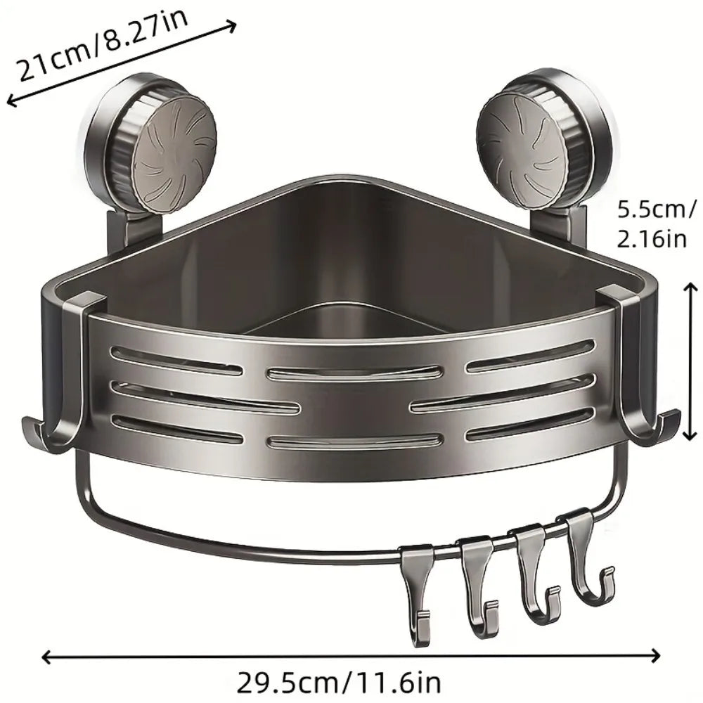 Suction Corner Shelf