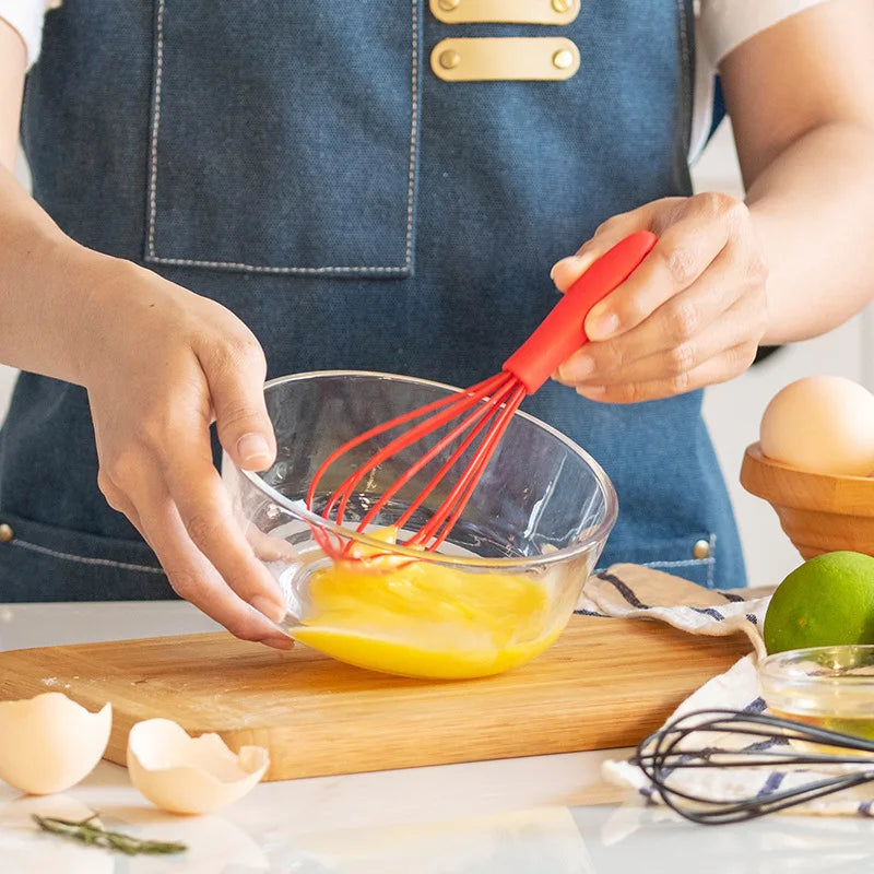 Mini Silicone Egg Whisk
