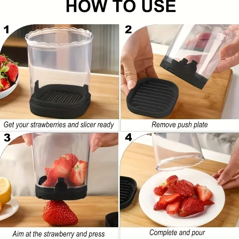 Mandoline Fruit & Vegetable Slicer with Storage Container