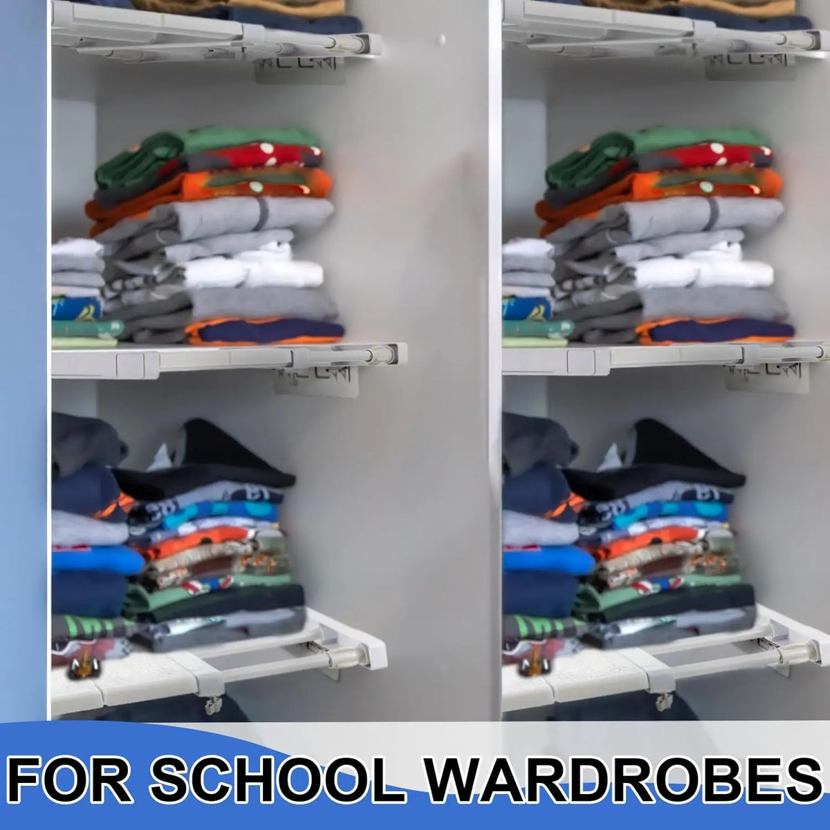 Closet Tension Shelf Divider
