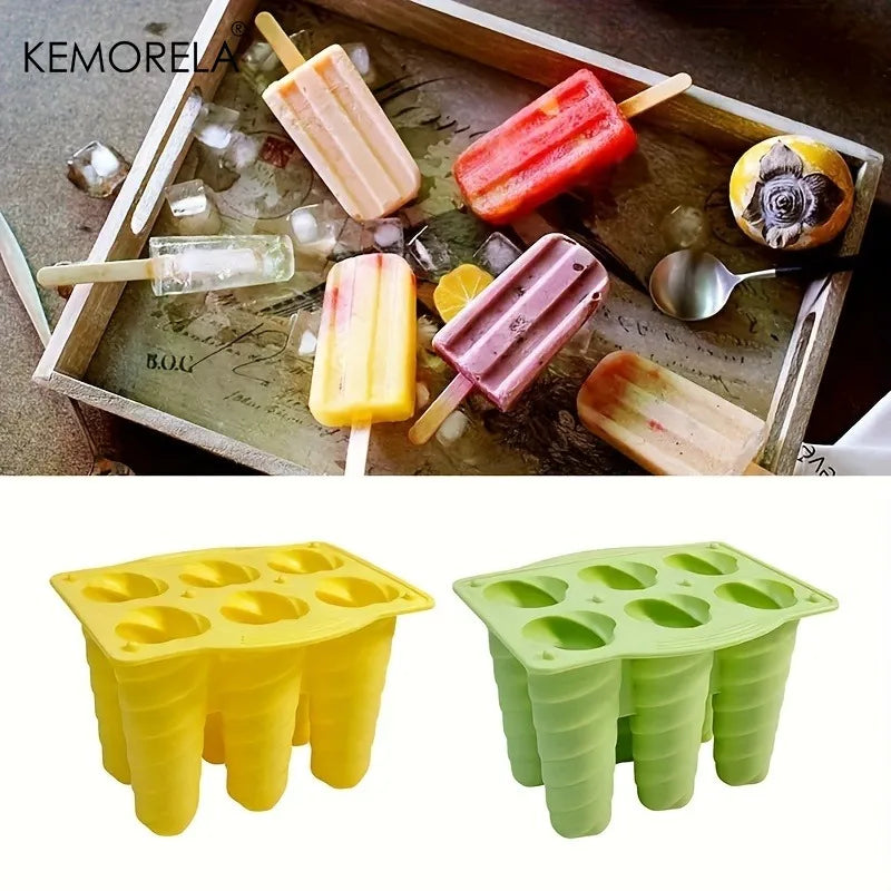 Silicone Popsicle Mold (4-6 Cavities)