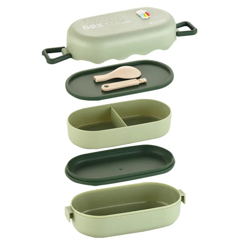Oval Lunch Box