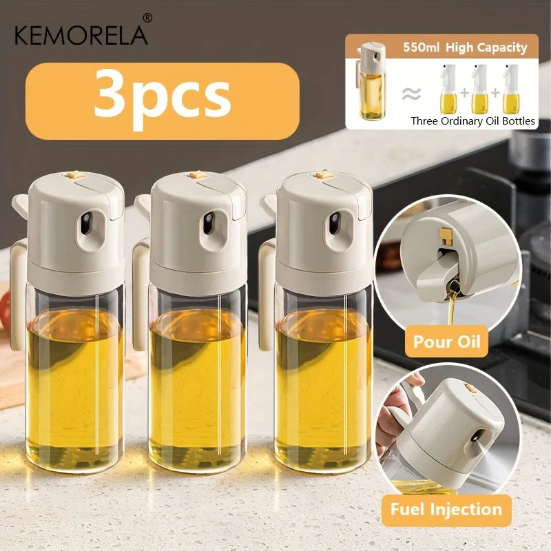 Oil Spray & Pour Bottle