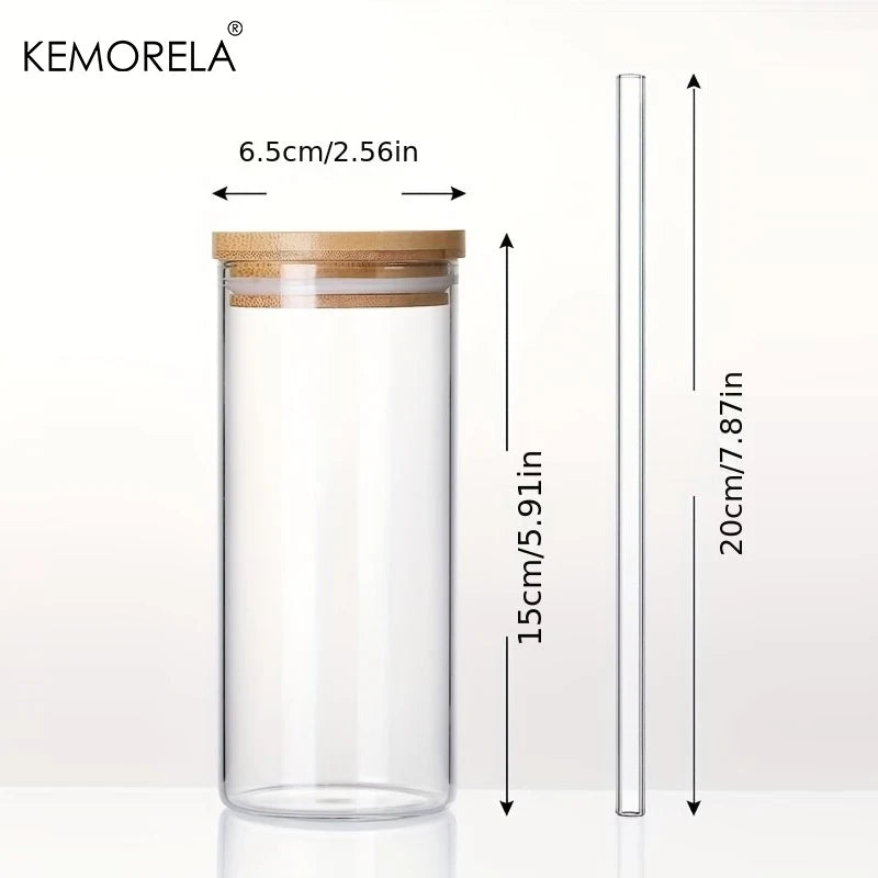 Glass Can Tumbler Set