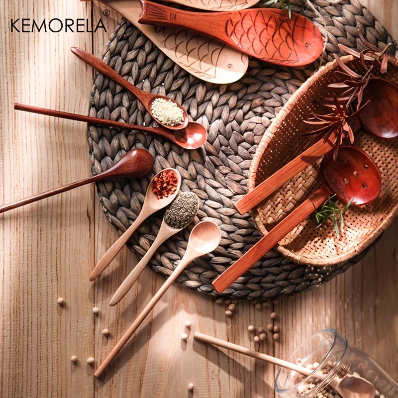 Wooden Spoons Set (6pcs)