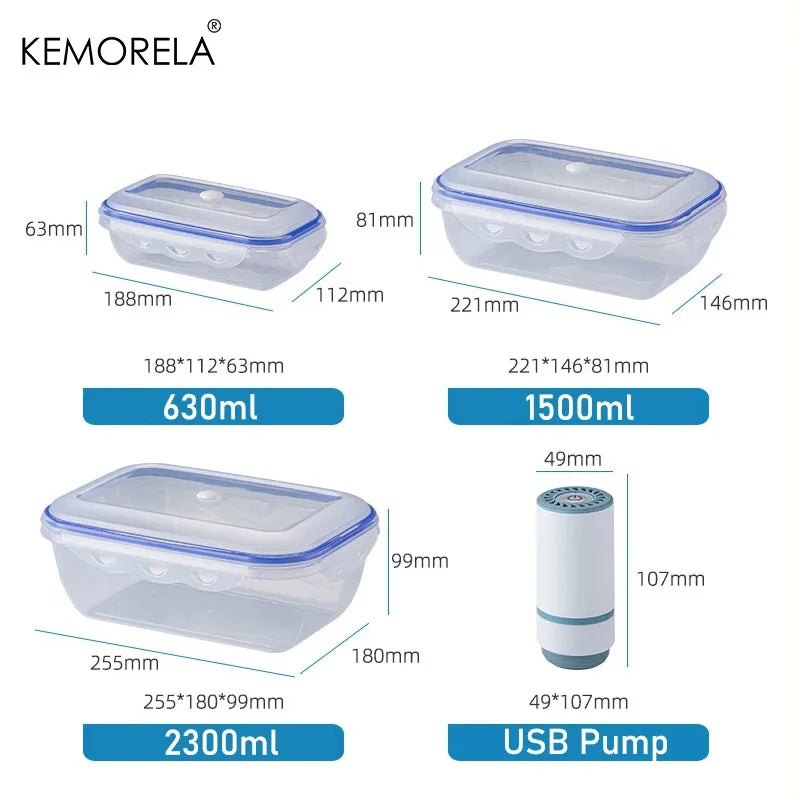 Electric Vacuum Storage Container