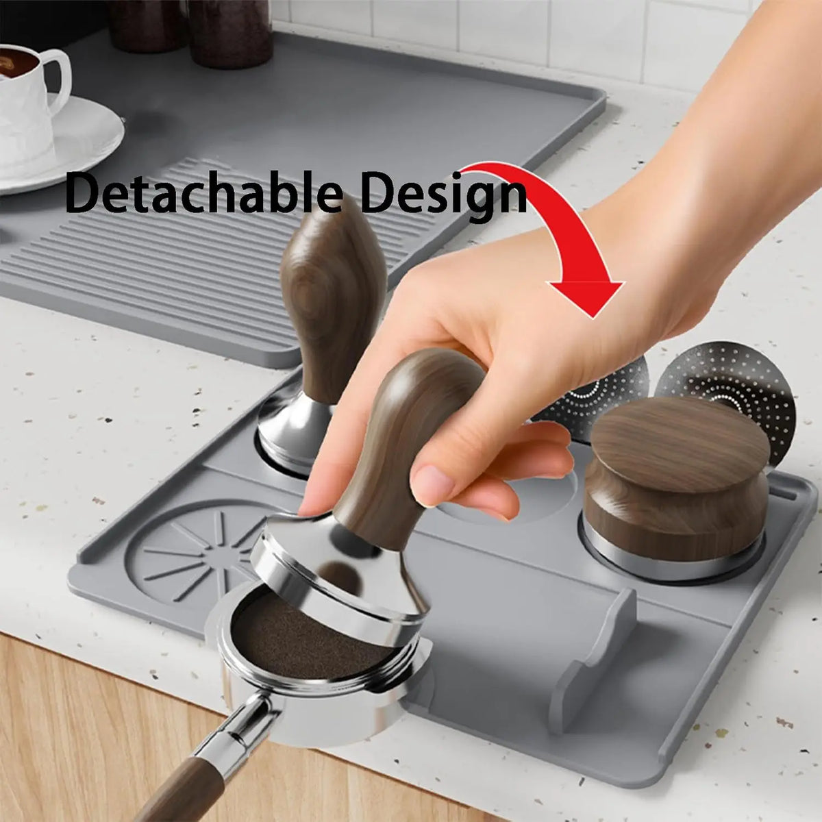 3-in-1 Silicone Coffee Mat