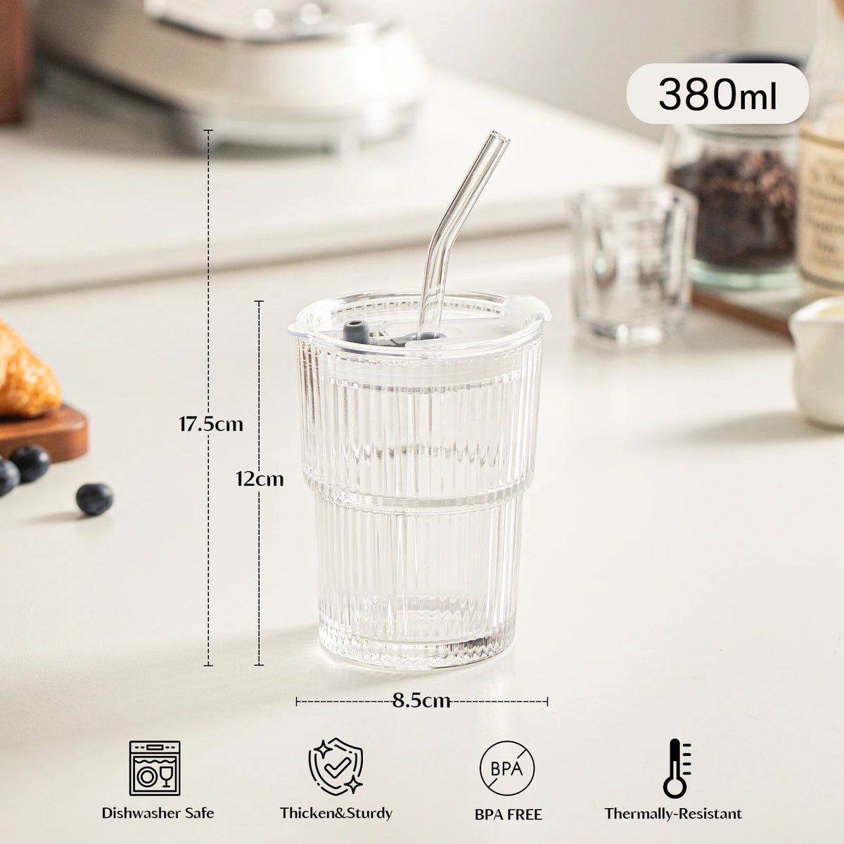 Ribbed Coffee Cup Spout