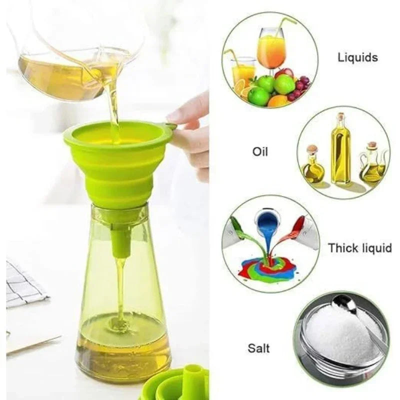 Kitchen Silicone Funnel