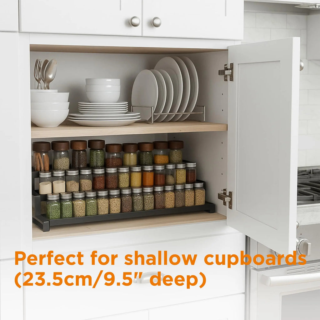 Expandable 3-Tier Spice Rack