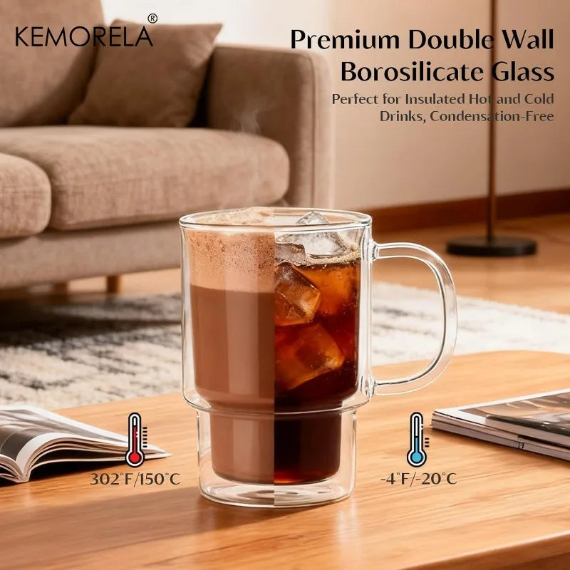 Double Wall Irish Coffee Mug
