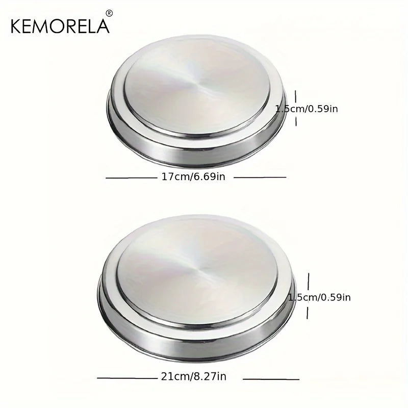 Stainless Steel Stove Burner Covers (4pcs)