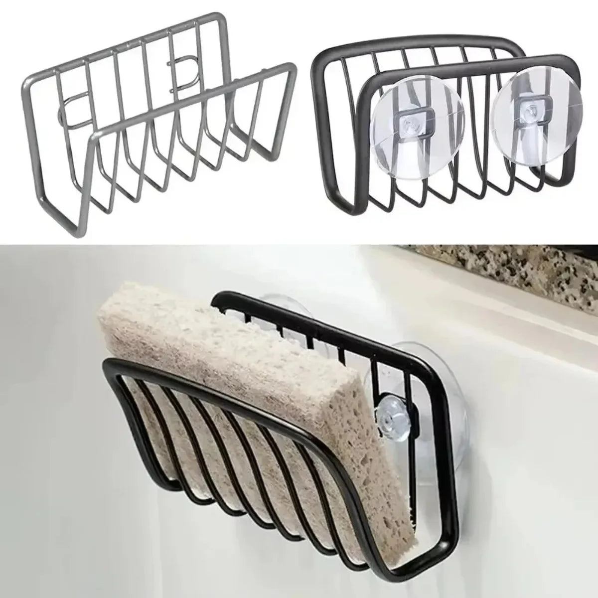 Sponge Holder with Drain