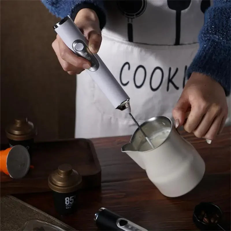 USB Rechargeable Electric Milk Frother