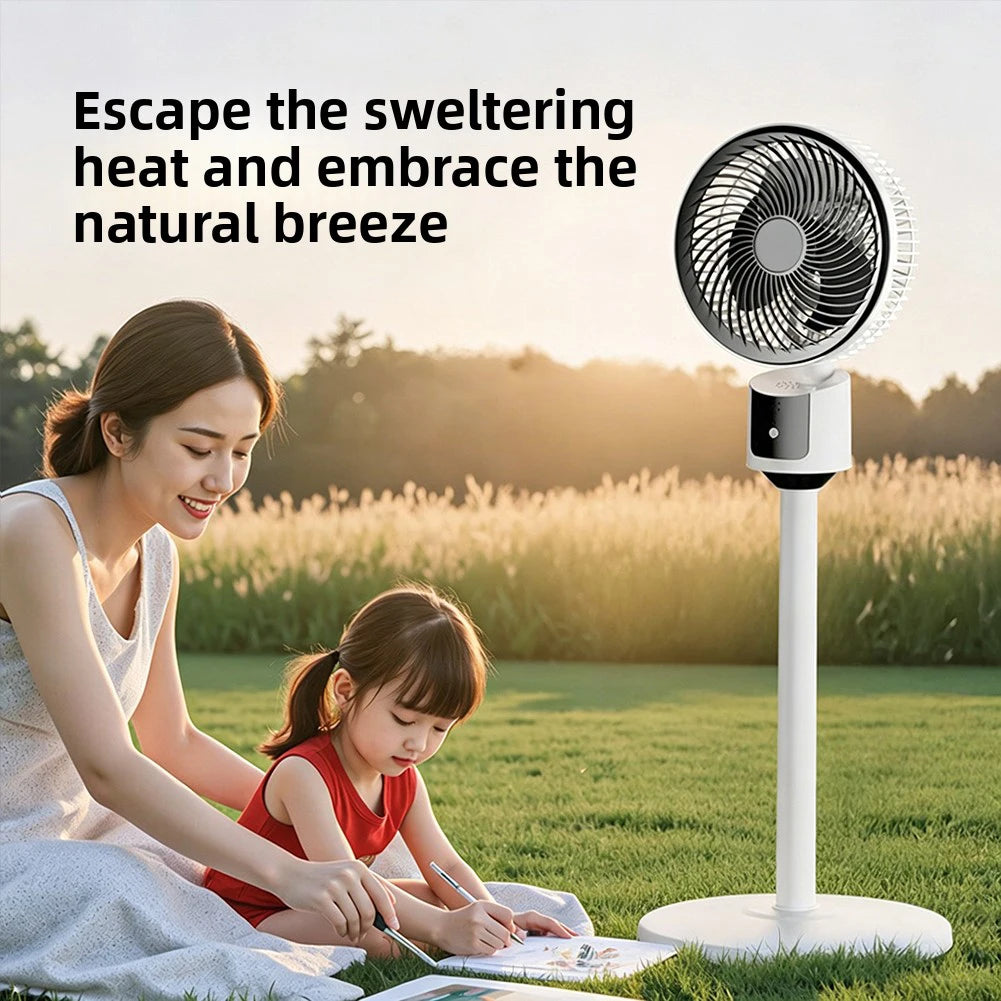 Rechargeable Standing Floor Fan