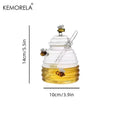 Beehive Glass Honey Jar