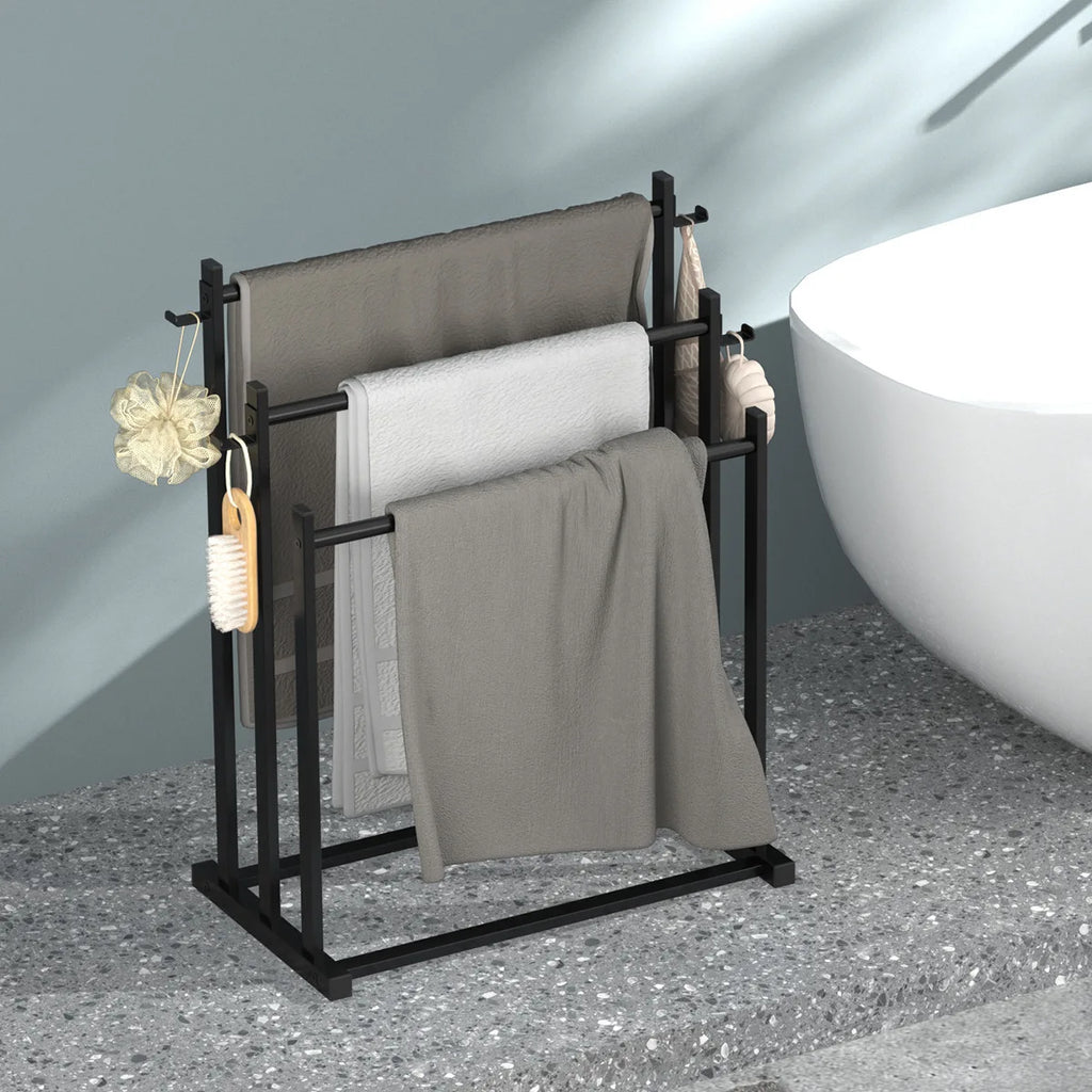 3-Tier Freestanding Towel Rail