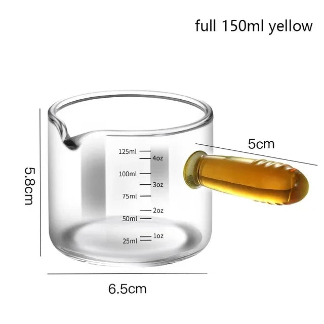 Glass Espresso Shot Cup (125ml)