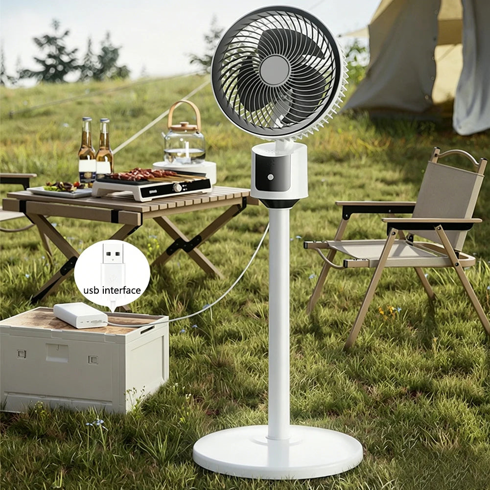 Rechargeable Standing Floor Fan