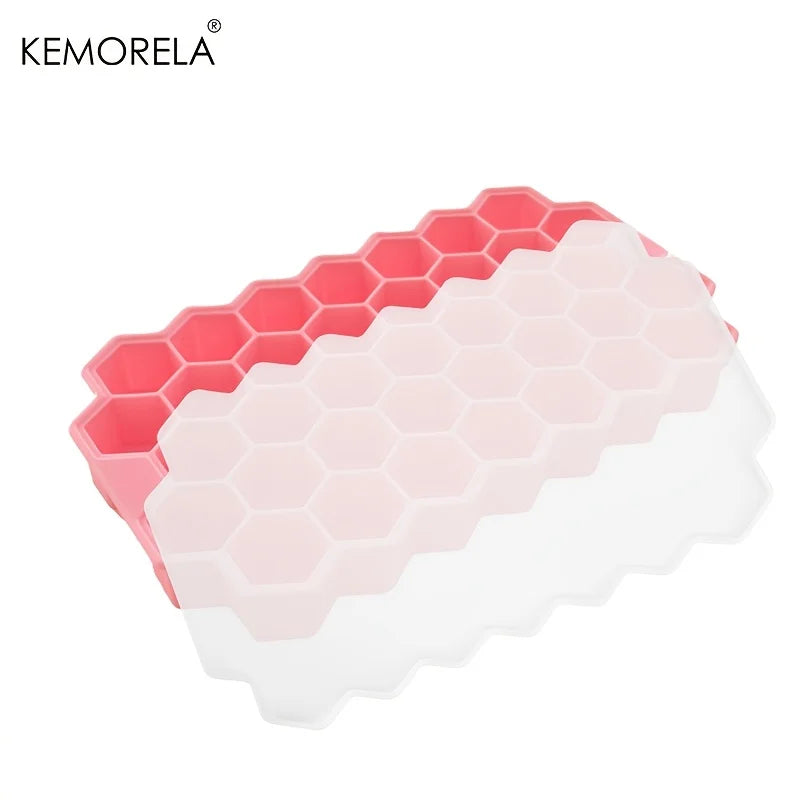 Honeycomb Silicone Ice Cube Tray (37 Cubes)