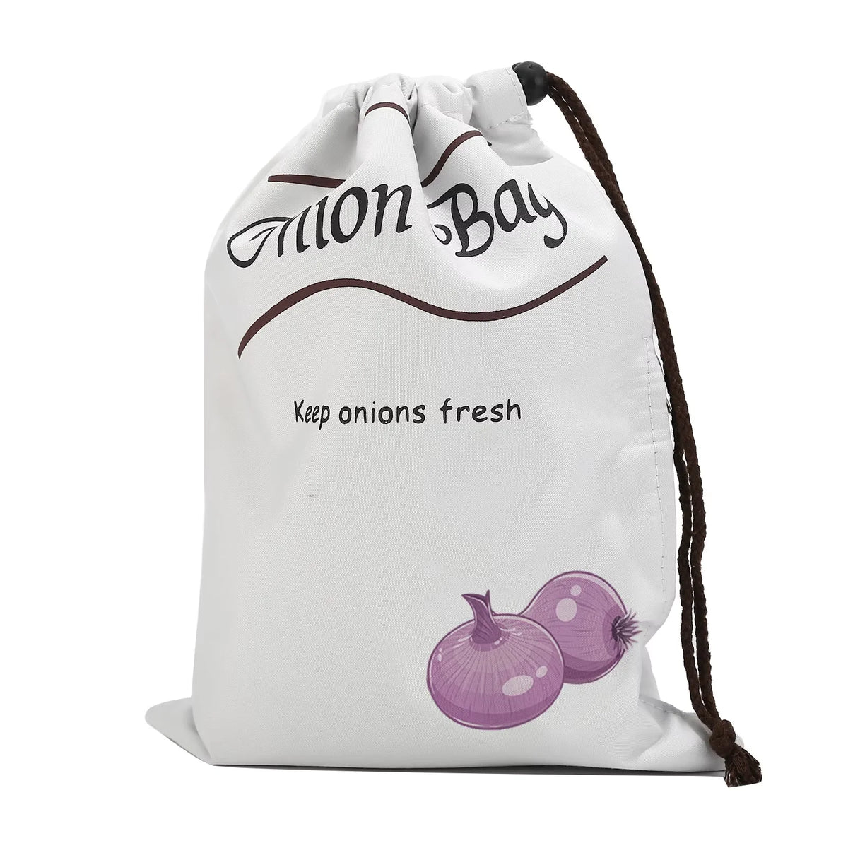 Reusable Vegetable Storage Bags with Light-Blocking Liner